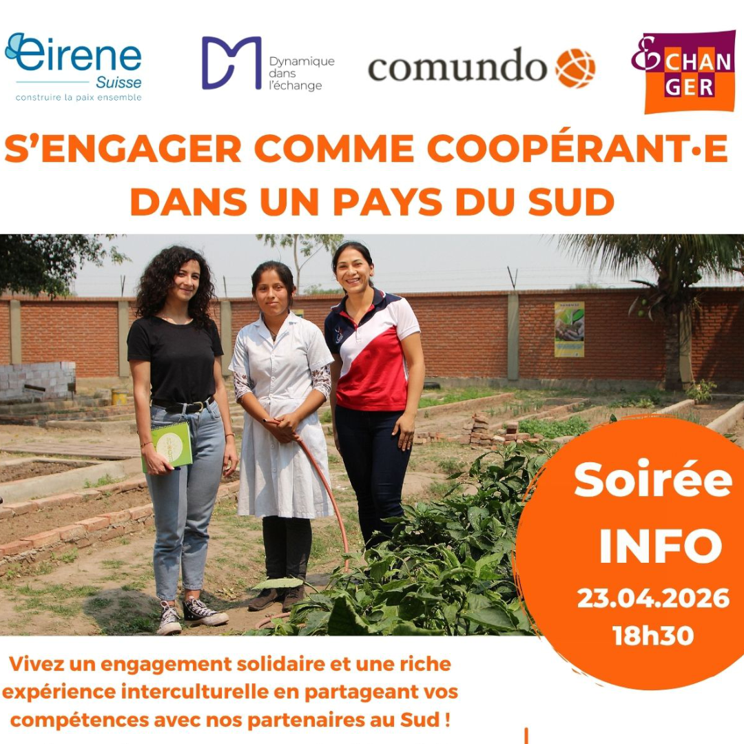 Soirée d&rsquo;infos : échange de personnes